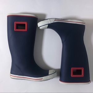 Navy Blue Rubber Rain Boots (Wellies) Women’s 8
